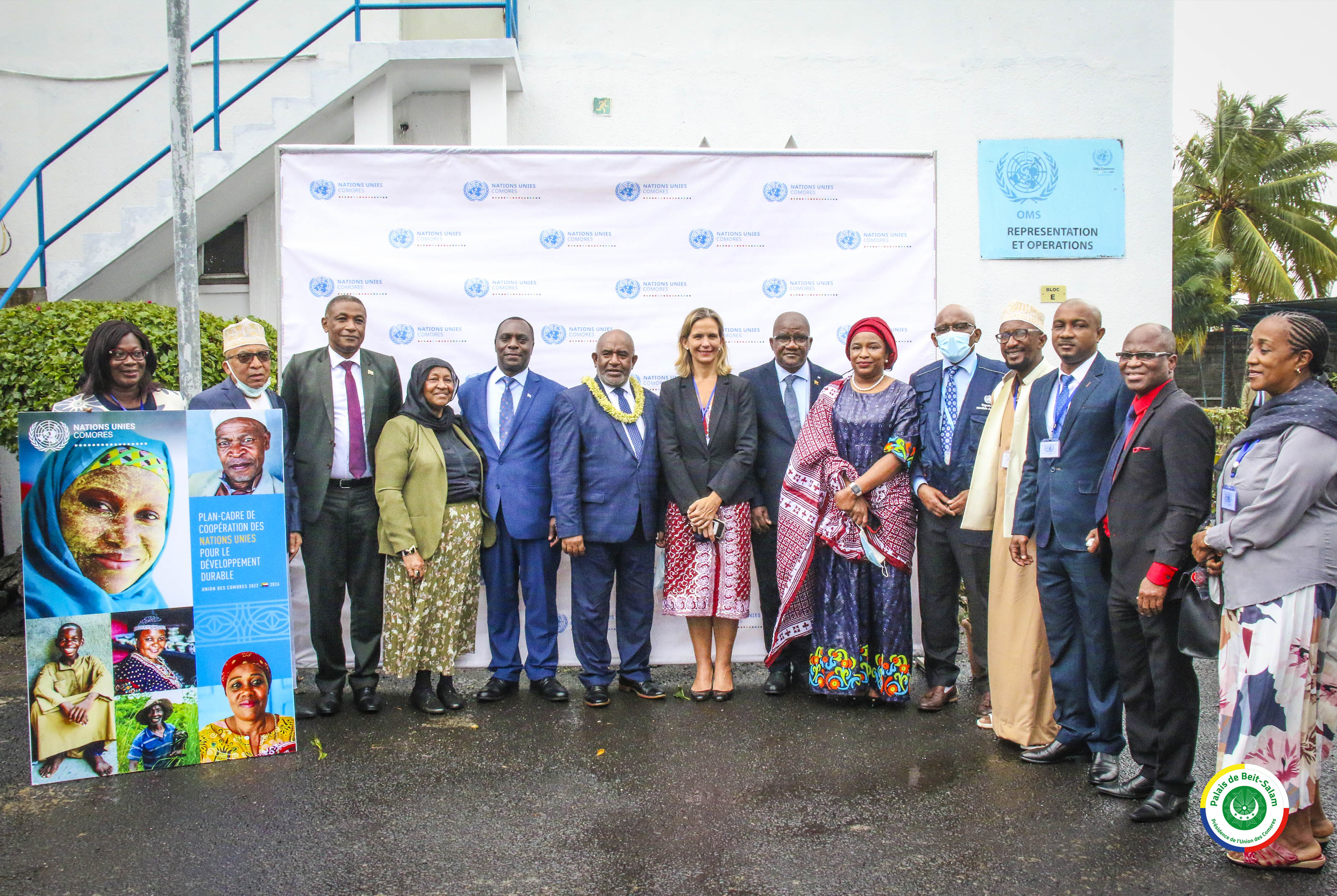 Discours de S.E.M AZALI Assoumani, Président de l’Union des Comores, à l’occasion de la Signature du Plan-Cadre de Coopération des Nations Unies pour le Développement Durable 2022-2026